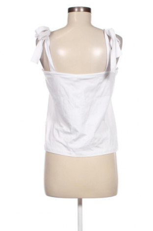 Γυναικείο αμάνικο μπλουζάκι NA-KD, Μέγεθος L, Χρώμα Λευκό, Τιμή 14,95 €