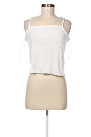 Γυναικείο αμάνικο μπλουζάκι Pieces, Μέγεθος L, Χρώμα Λευκό, Τιμή 3,06 €
