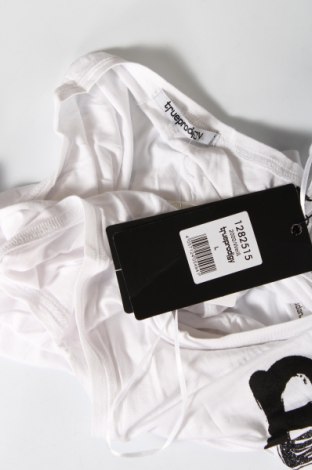 Γυναικείο αμάνικο μπλουζάκι Trueprodigy, Μέγεθος L, Χρώμα Λευκό, Τιμή 7,01 €