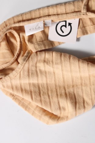 Γυναικείο αμάνικο μπλουζάκι VILA, Μέγεθος L, Χρώμα  Μπέζ, Τιμή 4,45 €