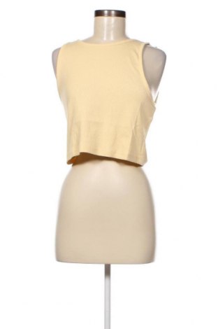 Tricou de damă Weekday, Mărime XL, Culoare Galben, Preț 16,58 Lei