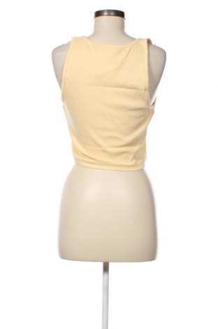 Γυναικείο αμάνικο μπλουζάκι Weekday, Μέγεθος XL, Χρώμα Κίτρινο, Τιμή 3,35 €
