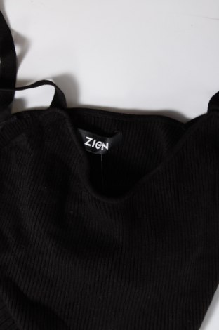 Tricou de damă Zign, Mărime M, Culoare Negru, Preț 23,85 Lei