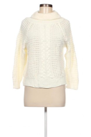 Дамски пуловер, Размер M, Цвят Бял, Цена 4,64 лв.