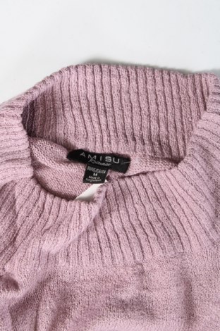 Дамски пуловер Amisu, Размер M, Цвят Пепел от рози, Цена 4,35 лв.