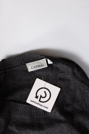 Дамски пуловер Canda, Размер M, Цвят Сив, Цена 4,06 лв.