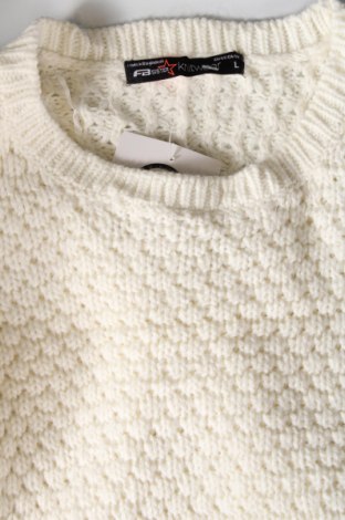 Дамски пуловер Fb Sister, Размер L, Цвят Бял, Цена 4,64 лв.