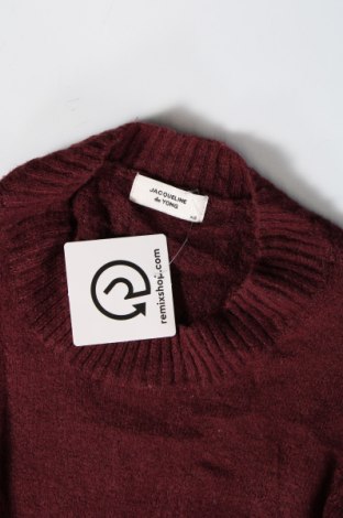 Дамски пуловер Jacqueline De Yong, Размер XS, Цвят Червен, Цена 4,64 лв.