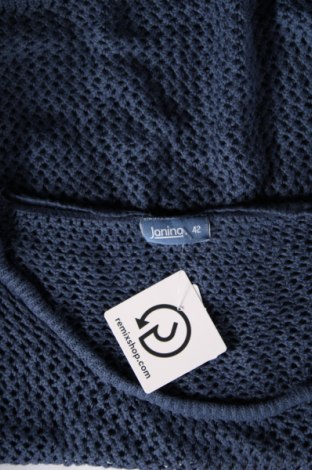 Γυναικείο πουλόβερ Janina, Μέγεθος L, Χρώμα Μπλέ, Τιμή 1,61 €