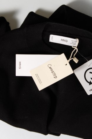 Дамски пуловер Mango, Размер S, Цвят Черен, Цена 40,50 лв.