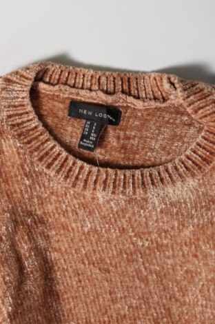 Дамски пуловер New Look, Размер S, Цвят Кафяв, Цена 4,35 лв.