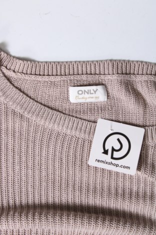 Дамски пуловер ONLY, Размер M, Цвят Бежов, Цена 24,30 лв.