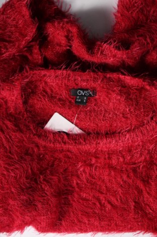 Дамски пуловер Oviesse, Размер S, Цвят Червен, Цена 5,80 лв.
