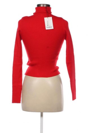 Дамски пуловер Pull&Bear, Размер M, Цвят Червен, Цена 27,60 лв.