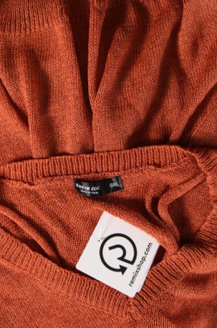 Damski sweter SHEIN, Rozmiar XL, Kolor Brązowy, Cena 36,78 zł