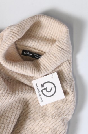 Γυναικείο πουλόβερ SHEIN, Μέγεθος L, Χρώμα  Μπέζ, Τιμή 5,69 €