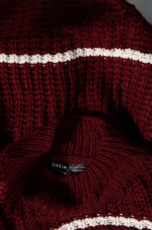 Γυναικείο πουλόβερ SHEIN, Μέγεθος L, Χρώμα Κόκκινο, Τιμή 2,33 €