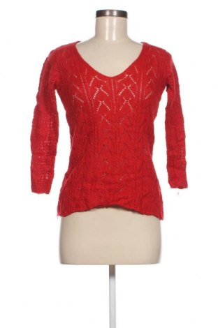 Дамски пуловер Zara Knitwear, Размер M, Цвят Червен, Цена 4,20 лв.