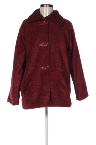 Дамско палто, Размер L, Цвят Червен, Цена 64,20 лв.