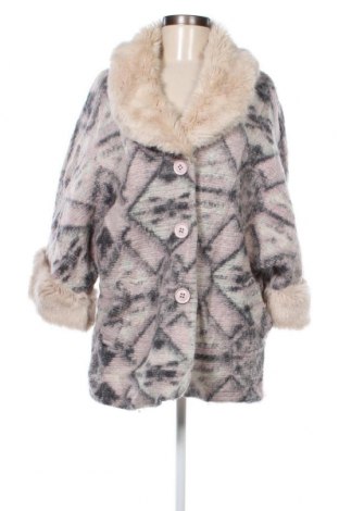 Дамско палто Made In Italy, Размер L, Цвят Многоцветен, Цена 58,85 лв.