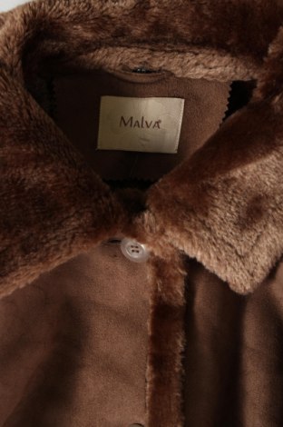 Дамско палто Malva, Размер XXL, Цвят Кафяв, Цена 37,45 лв.