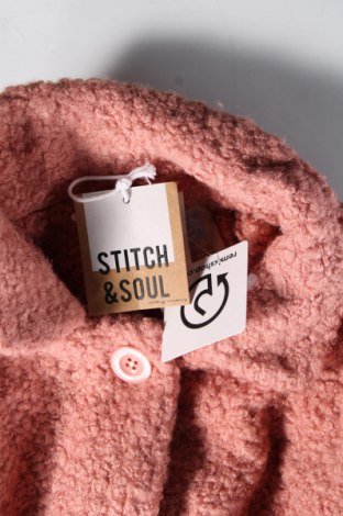 Dámský kabát  Stitch & Soul, Velikost S, Barva Růžová, Cena  399,00 Kč