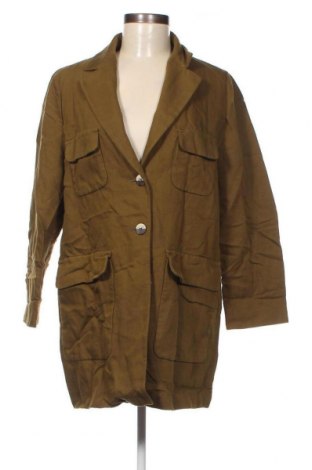 Palton de femei Zara, Mărime S, Culoare Verde, Preț 16,68 Lei