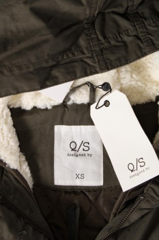 Γυναικείο μπουφάν Q/S by S.Oliver, Μέγεθος XS, Χρώμα Πράσινο, Τιμή 24,90 €
