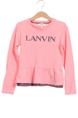 Детска блуза Lanvin, Размер 7-8y/ 128-134 см, Цвят Розов, Цена 83,30 лв.