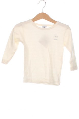 Παιδική μπλούζα Petit Bateau, Μέγεθος 18-24m/ 86-98 εκ., Χρώμα Εκρού, Τιμή 15,31 €