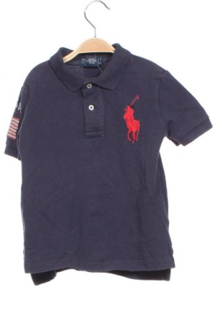 Kinder T-Shirt Polo By Ralph Lauren, Größe 4-5y/ 110-116 cm, Farbe Blau, Preis 51,03 €