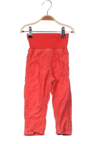 Pantaloni de catifea reiată, pentru copii Lupilu, Mărime 9-12m/ 74-80 cm, Culoare Portocaliu, Preț 8,00 Lei