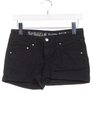 Детски къс панталон H&M, Размер 14-15y/ 168-170 см, Цвят Черен, Цена 4,42 лв.