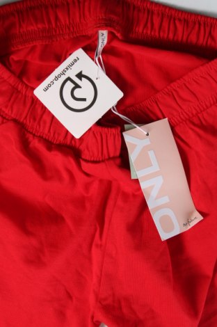 Pantaloni scurți pentru copii ONLY, Mărime 12-13y/ 158-164 cm, Culoare Roșu, Preț 102,63 Lei