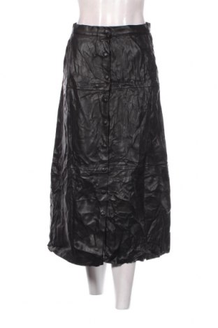 Δερμάτινη φούστα Zara Knitwear, Μέγεθος M, Χρώμα Μαύρο, Τιμή 8,04 €