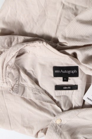 Мъжка риза Marks & Spencer Autograph, Размер XL, Цвят Многоцветен, Цена 34,00 лв.
