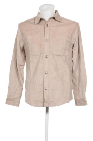 Ανδρικό πουκάμισο Rebel, Μέγεθος S, Χρώμα  Μπέζ, Τιμή 4,74 €