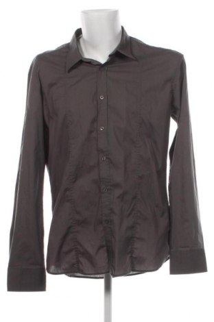 Herrenhemd Smog, Größe XXL, Farbe Grau, Preis 6,53 €