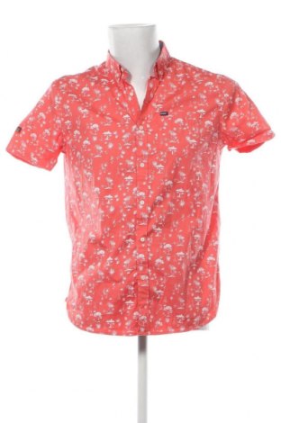 Ανδρικό πουκάμισο Superdry, Μέγεθος M, Χρώμα Πορτοκαλί, Τιμή 14,72 €