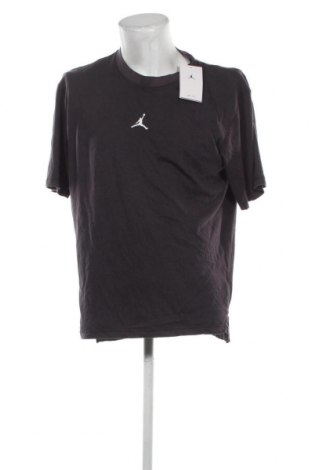 Herren T-Shirt Air Jordan Nike, Größe L, Farbe Grau, Preis € 21,03