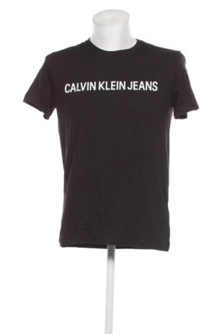 Мъжка тениска Calvin Klein Jeans, Размер M, Цвят Черен, Цена 68,00 лв.