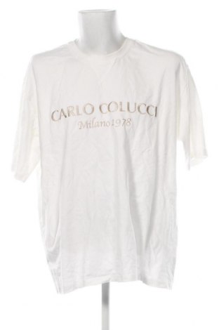 Ανδρικό t-shirt Carlo Colucci, Μέγεθος XXL, Χρώμα Λευκό, Τιμή 13,40 €