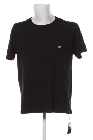 Męski T-shirt Emporio Armani Underwear, Rozmiar XL, Kolor Czarny, Cena 181,92 zł