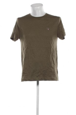 Ανδρικό t-shirt Gant, Μέγεθος M, Χρώμα Πράσινο, Τιμή 24,53 €