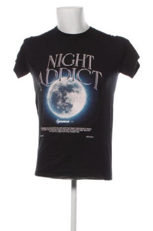 Ανδρικό t-shirt NIGHT ADDICT, Μέγεθος XS, Χρώμα Μαύρο, Τιμή 9,72 €