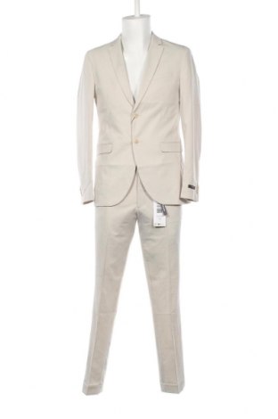 Ανδρικό κοστούμι Jack & Jones PREMIUM, Μέγεθος L, Χρώμα Εκρού, Τιμή 50,72 €