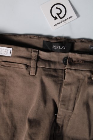 Мъжки панталон Replay, Размер S, Цвят Кафяв, Цена 76,40 лв.
