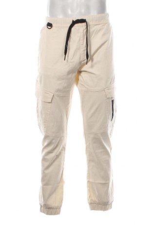 Męskie spodnie South Pole, Rozmiar XL, Kolor ecru, Cena 39,24 zł