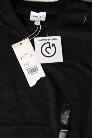 Ανδρικό πουλόβερ Celio, Μέγεθος S, Χρώμα Μαύρο, Τιμή 5,22 €
