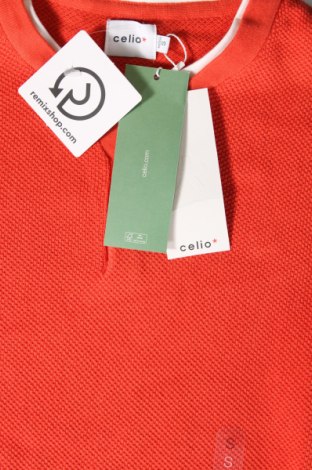 Ανδρικό πουλόβερ Celio, Μέγεθος S, Χρώμα Πορτοκαλί, Τιμή 5,22 €